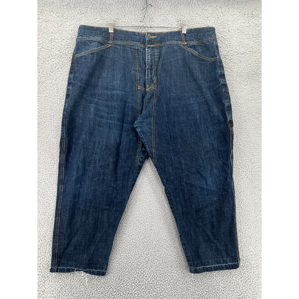 VTG 90s MARITHE FRANCOIS GIRBAUD Men's 42x24 Blue Denim Baggy Hip Hop Skater